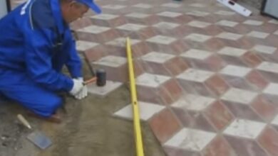 Фото - Пошаговая инструкция по укладке тротуарной плитки на бетонное основание
