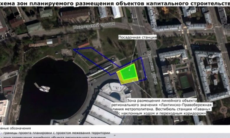 Фото - В Петербурге утвержден проект планировки территории для размещения вестибюля станции «Гавань»
