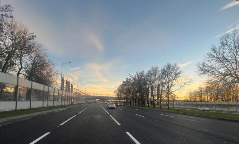Фото - На Пулковском шоссе завершились основные ремонтные работы